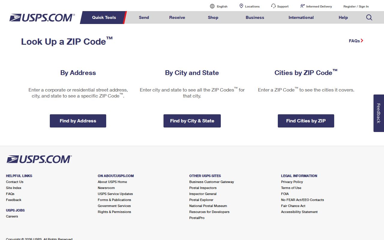 Mamaroneck ZIP code directory USPS address-level verification form